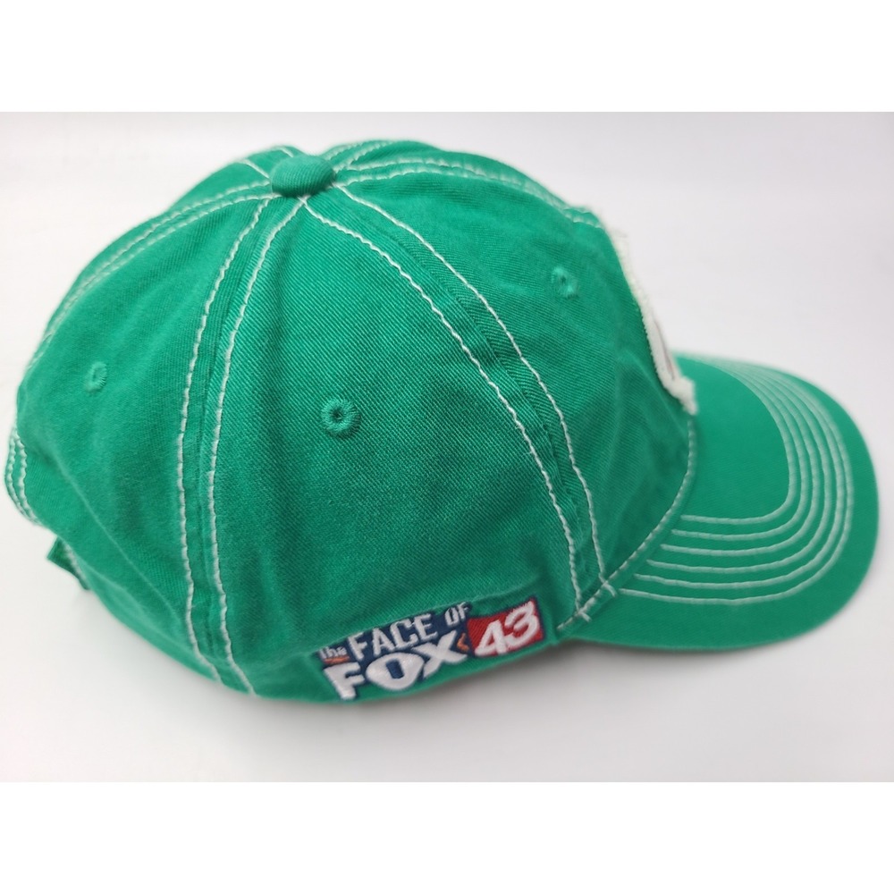 Norfolk Tides Hat Cap Pepsi Face of Fox 43 Melonwear Adjustable SGA MiLB Green‎ - Picture 6 of 11
